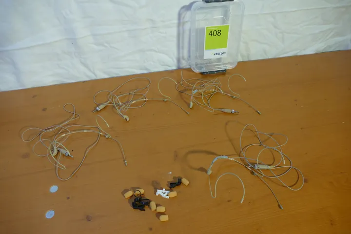 4x Earmic 500 Sennheiser EW Stecker